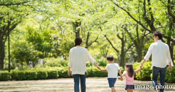 バリアフリールートで園内をゆったり散策